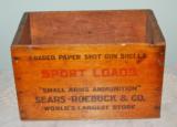 Sears Roebuck wooden shotshell box - 3 of 4