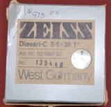 Zeiss Diavari C 3x9x36 German Made - 4 of 4