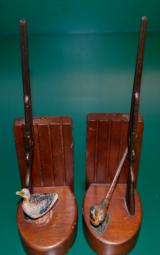 Pheasant,Duck,and Shotgun bookends - 2 of 2