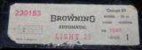 Belgian Browning A5 Round knob Twenty NIB - 4 of 4