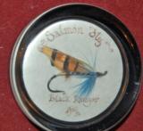 Hand tied salmon fly glass paperweight - 1 of 1