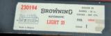 Belgian Browning Light 20 NIB - 4 of 4