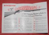 Winchester model 61 first year brochure - 2 of 5