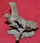 Bronze Flushing Quail paperweight - 4 of 4