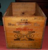 Winchester Super X 10ga. wooden shotshell box - 1 of 4