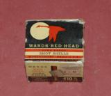 Full box of Wards Redhead Paper 3" 410 shotshells - 1 of 4