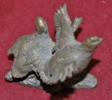 Avon Bronze quail paperweight - 3 of 4