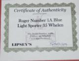 Ruger #1A Light Sporter 35 Whelen NIB - 11 of 13
