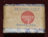 Unopened Box of Remington UMC 38 Long Colt - 4 of 6