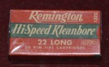 Remington Kleanbore 22 Long full box - 1 of 6
