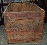 Remington Shur Shot Trap Loads Wooden Box - 4 of 4