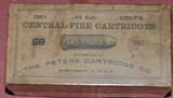 Very Old Peters 25 Colt full Box - 1 of 4