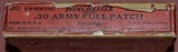 Winchester 30 Army full Patch Unopened Box - 2 of 5