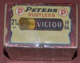 Peters Victor 16ga 2Pc Box unopened - 2 of 6