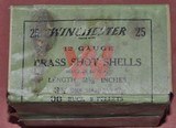 Unopened Box Winchester 12ga Brass Shotshells - 3 of 6