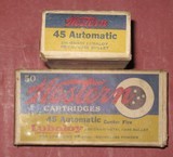 2 Full Boxes of Western 45 Auto in Bullseye Boxes - 1 of 1