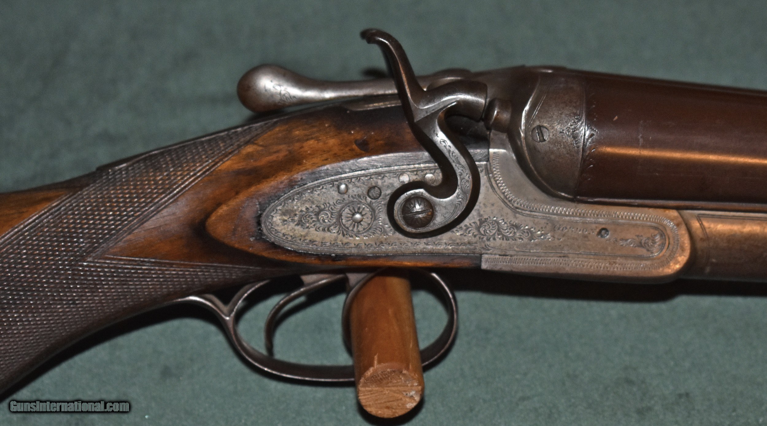 8 Bore Hammer Gun By J.Gordon