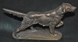 Antique Bronze Setter Paperweight - 1 of 2