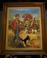 Young Hunter Print Circa 1950s - 1 of 1