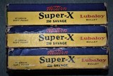 Three boxes of Winchester Western Super-X 250 Savage 87 Grain - 4 of 5
