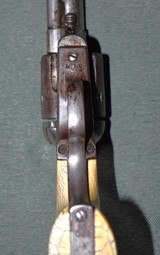 1880 Colt SAA Nickel/Ivory - 3 of 4
