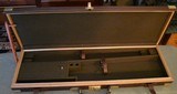 Oak and Leather Gun Case - 2 of 4