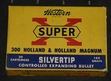 Western Super-X 300 H&H Full Box Mint - 1 of 6