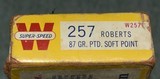 Western Super-X 257 Roberts 87 Gr Soft Point - 4 of 6