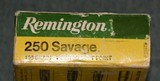 Box of Remington 100 Gr. Pointed Soft Point 250 Savage - 2 of 2