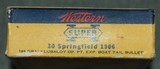 Full Box Western Super-X 30 Sprinfield 1906 - 2 of 6
