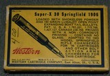 Full Box Western Super-X 30 Sprinfield 1906 - 6 of 6