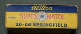 Full Box of Western Super Match 30-06 180 Grain - 2 of 6