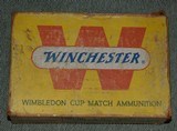 Full box of Wimbledon Cup Match 30 06 Ammuniiton