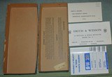 Smith and Wesson Model 10 Box and Paperwork - 2 of 4