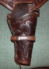 Embossed Shell Belt and Holster - 2 of 4