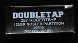 4 Boxes Double Tap 257 Roberts - 2 of 2