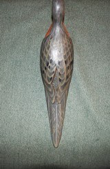 Hand Carved Passenger Pigeon Decoy - 4 of 4