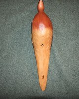 Hand Carved Passenger Pigeon Decoy - 3 of 4