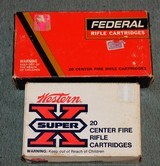 Two Boxes Winchester and Federal 30-06 Ammo - 1 of 4