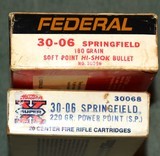 Two Boxes Winchester and Federal 30-06 Ammo - 2 of 4