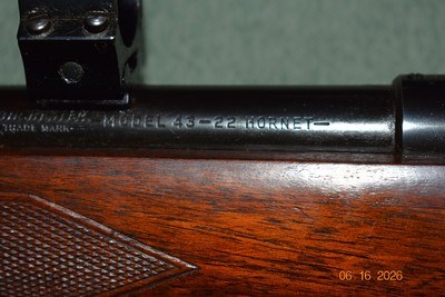 Winchester Model 43 22 Hornet - Image 9 of 10
