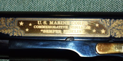 Colt 1911 USMC Commerative NIB - Image 3 of 6