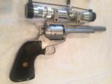 Freedom Arms 252 Casull
22 LR / 22 Mag in 7.5" Barrel w/ Nikon Scope, 2 interchangeable cylinders - 5 of 16