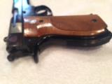 Smith & Wesson 39-2 9mm Black 6" barrel, 2 orig mag, leather holster - 5 of 12