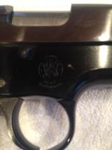 Smith & Wesson 39-2 9mm Black 6" barrel, 2 orig mag, leather holster - 4 of 12