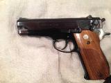 Smith & Wesson 39-2 9mm Black 6" barrel, 2 orig mag, leather holster - 11 of 12