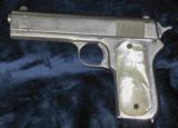 Colt 1903 .38 ACP, Nickel-plated with Pearl Grips - 7 of 11