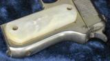 Colt 1903 .38 ACP, Nickel-plated with Pearl Grips - 5 of 11