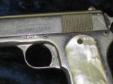 Colt 1903 .38 ACP, Nickel-plated with Pearl Grips - 4 of 11