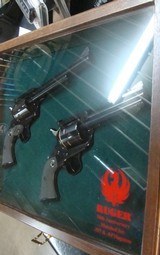 1 SET OF RUGERS 50 TH. ANNV. 357 & 44 MAG SAME SER . #s - 5 of 6